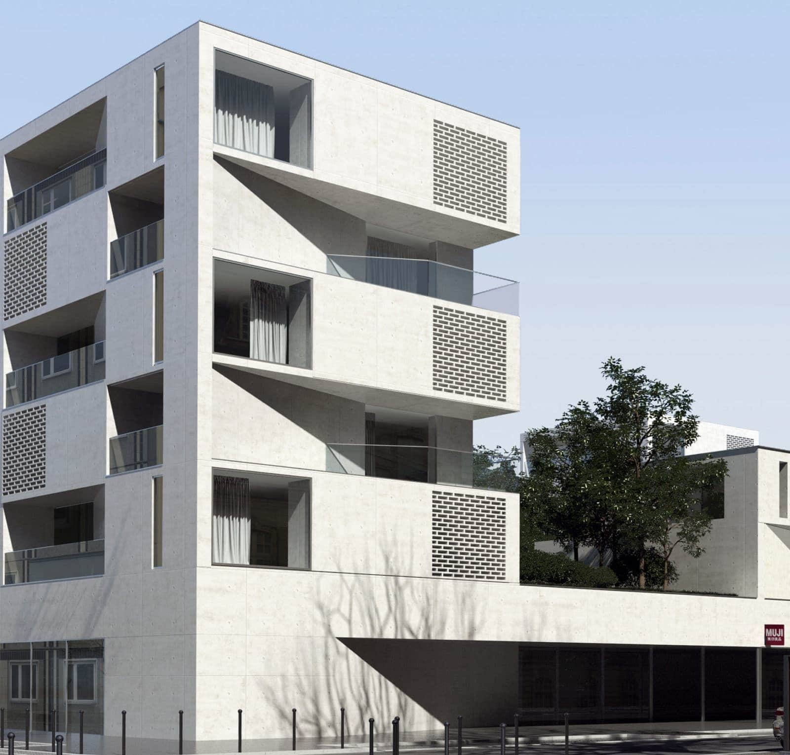 L'ilot Seguin Logements collectifs AUM Pierre Minassian